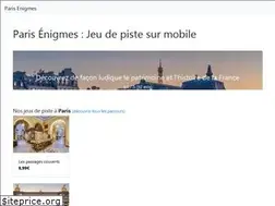 Sites similar to parisenigmes.com