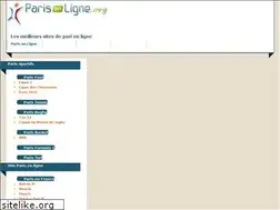Sites similar to parisenligne.org