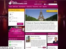 Sites similar to pariseventtickets.com