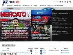 Sites similar to parisfans.fr