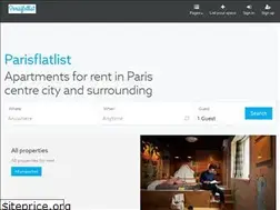 Sites similar to parisflatlist.com