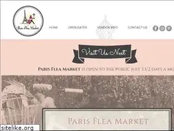 Sites similar to parisfleamarket.com