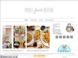 Sites similar to parisfoodaffair.com