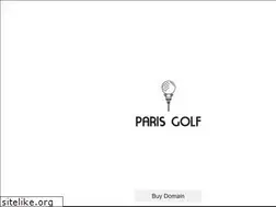 Sites similar to parisgolf.com