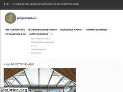 Sites similar to parisgourmand.com