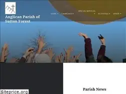 Sites similar to parishofsuttonforest.com