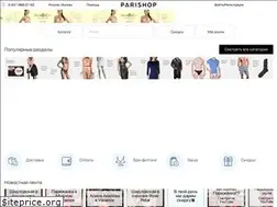Sites similar to parishop.ru