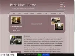 Sites similar to parishotelrome.com