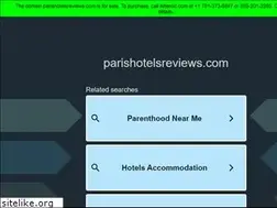 Sites similar to parishotelsreviews.com