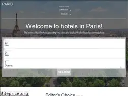 Sites similar to parishotelsweb.com