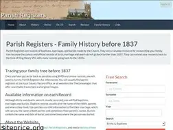 Sites similar to parishregister.co.uk