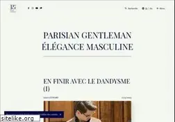 Sites similar to parisiangentleman.com