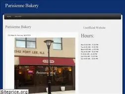 Sites similar to parisiennebakery.com