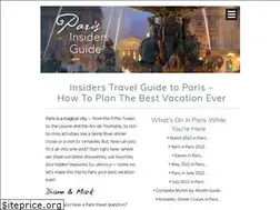 Sites similar to parisinsidersguide.com