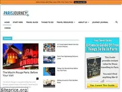 Sites similar to parisjourney.com