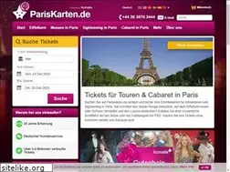 Sites similar to pariskarten.de