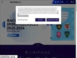 Sites similar to parisladefense-arena.com