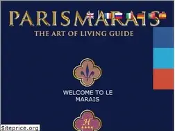 Sites similar to parismarais.com
