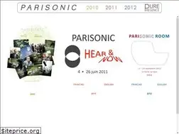 Sites similar to parisonic.fr