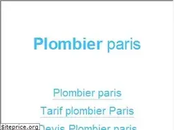 Sites similar to parisplombier.fr