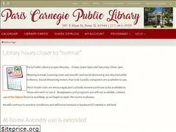 Sites similar to parispubliclibrary.org
