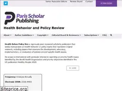 Sites similar to parisscholarpublishing.org