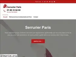 Sites similar to parisserrurier.paris