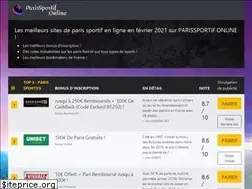 Sites similar to parissportif.online
