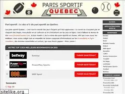 Sites similar to parissportifquebec.ca