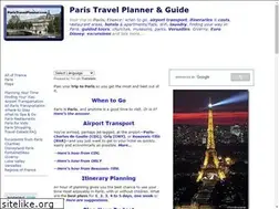 Sites similar to paristravelplanner.com