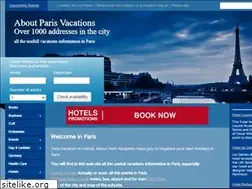 Sites similar to parisvacationshotels.com