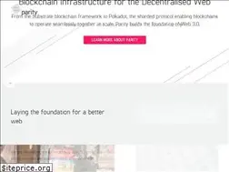 Sites similar to parity.io