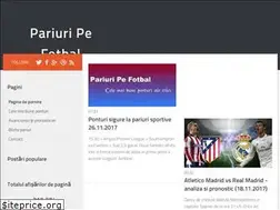 Sites similar to pariuripefotbal.blogspot.com