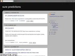 Sites similar to pariurisurepredictions.blogspot.ro