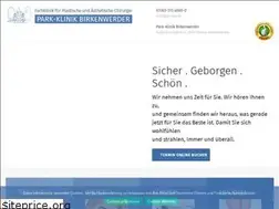 Sites similar to park-klinik-birkenwerder.de