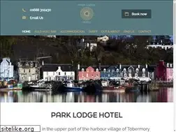 Sites similar to park-lodge-tobermory.co.uk