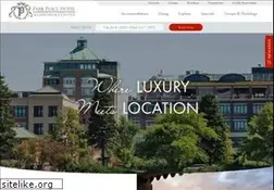 Sites similar to park-place-hotel.com
