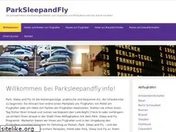 Sites similar to park-sleep-und-fly.de
