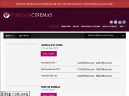 Sites similar to parkadecinemas.com