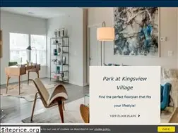 Sites similar to parkatkingsviewvillage.com