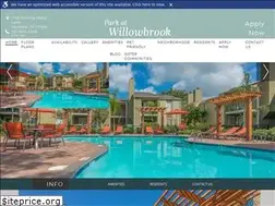 Sites similar to parkatwillowbrookapts.com