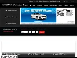 Sites similar to parkaveacura.com