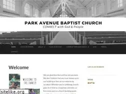 Sites similar to parkavebaptist.church