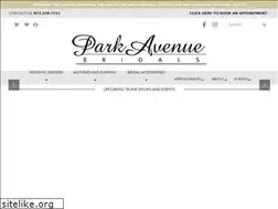 Sites similar to parkavebridals.com