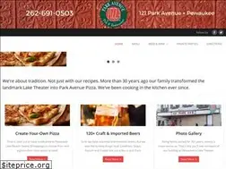 Sites similar to parkavenuepizzacompany.com