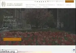 Sites similar to parkavenueplasticsurgery.com