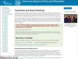 Sites similar to parkboardmeetings.vancouver.ca