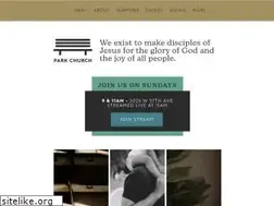 Sites similar to parkchurchdenver.org