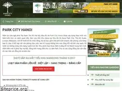 Sites similar to parkcityhanoi.vn