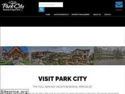 Sites similar to parkcityrentals.info